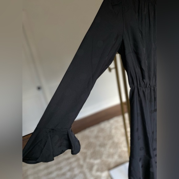 Ann Taylor Midi Dress Winter Quiet Luxury Parisian Minimalist Boho Pretty Scandi - Picture 3 of 10